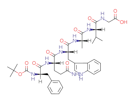 Boc-D-Phe-Gln-Trp-Ala-Val-Gly