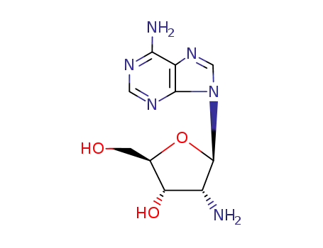 Molecular Structure of 10414-81-0 (2'-Amino-2'-deoxyadenosine)