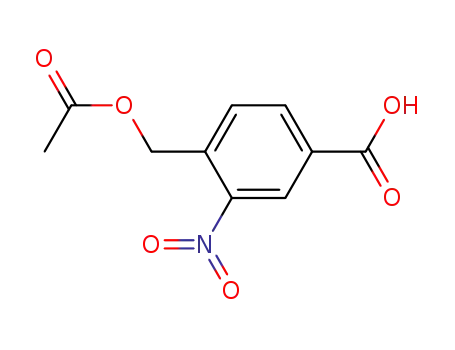 Benzoic acid, 4-[(acetyloxy)methyl]-3-nitro-