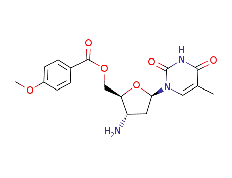 5'-O-(4-methoxybenzoyl)-3'-amino-3'-deoxythymidine