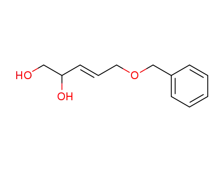(+/-)-1-benzyloxy-4,5-dihydroxy-pent-2-ene