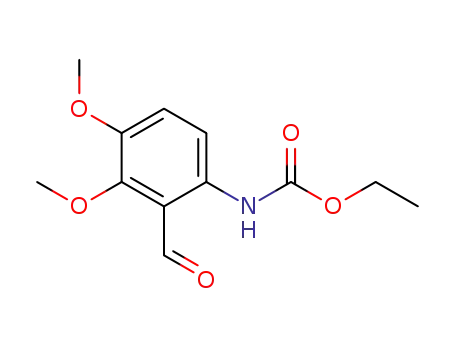 Carbamic acid, (2-formyl-3,4-dimethoxyphenyl)-, ethyl ester