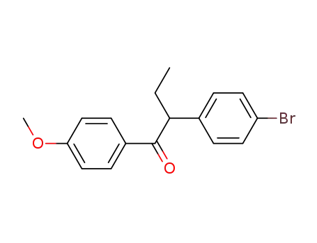 2-(4-bromophenyl)-1-(4-methoxyphenyl)-1-butanone