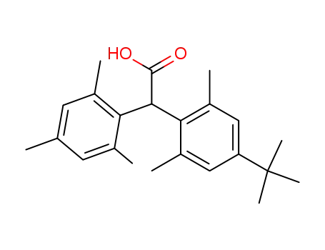 (4-tert-butyl-2,6-dimethylphenyl)mesitylacetic acid