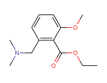 N,N-dimethyl-2-(ethoxycarbonyl)-3-methoxybenzylamine