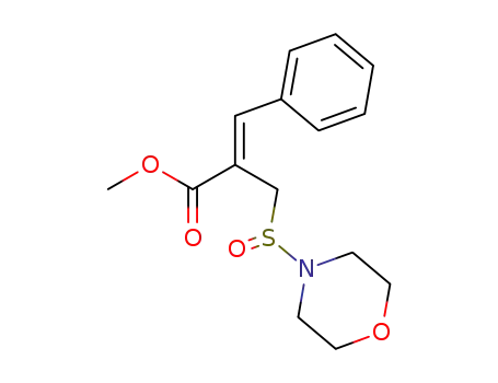 (Z)-4-<(morpholin-4-ylsulfinyl)methyl>-3-phenylprop-2-enoate de methyle
