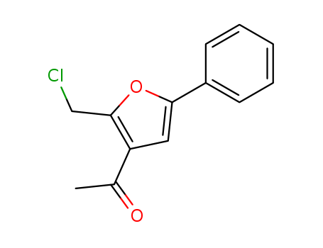 Ethanone,1-[2-(chloromethyl)-5-phenyl-3-furanyl]-