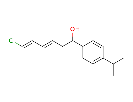 (3E,5E)-6-chloro-1-(p-isopropylphenyl)hexa-3,5-diene