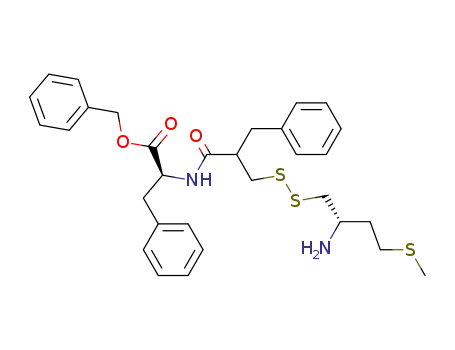 benzyl (2S)-2-[[2-[[[(2S)-2-amino-4-methylsulfanylbutyl]disulfanyl]methyl]-3-phenylpropanoyl]amino]-3-phenylpropanoate