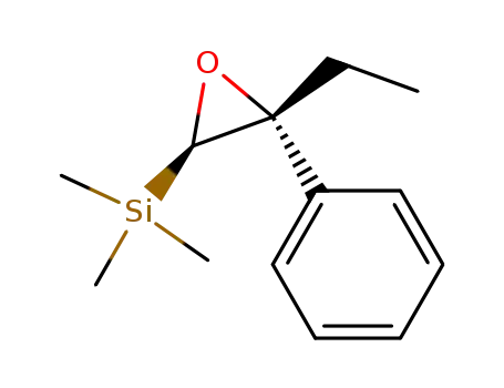 2-phenyl-1-(trimethylsilyl)-1-butene oxide