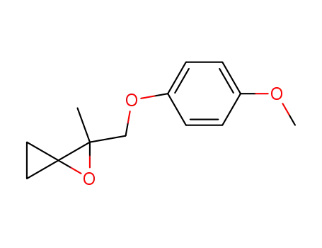 1-Oxaspiro[2.2]pentane, 2-[(4-methoxyphenoxy)methyl]-2-methyl-