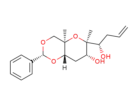 (2R,4aR,6S,7R,8aS)-6-((S)-1-Hydroxy-but-3-enyl)-4a,6-dimethyl-2-phenyl-hexahydro-pyrano[3,2-d][1,3]dioxin-7-ol
