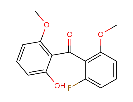 (2-Fluoro-6-methoxy-phenyl)-(2-hydroxy-6-methoxy-phenyl)-methanone