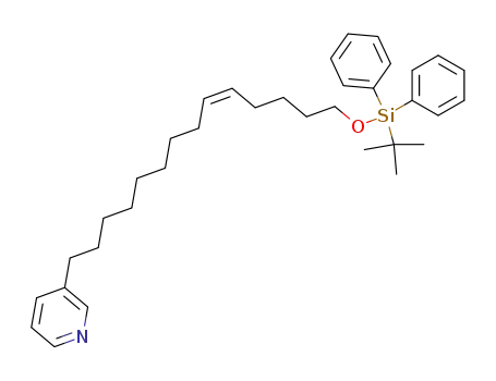 Pyridine,
3-[(9Z)-14-[[(1,1-dimethylethyl)diphenylsilyl]oxy]-9-tetradecenyl]-