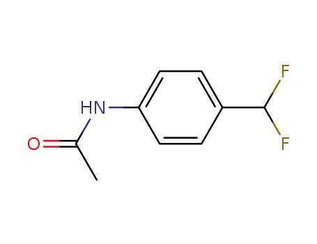 Molecular Structure of 29848-60-0 (Acetamide, N-[4-(difluoromethyl)phenyl]-)