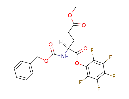 L-Glutamic acid, N-[(phenylmethoxy)carbonyl]-, 5-methyl
1-(pentafluorophenyl) ester