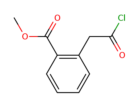 Benzoic acid, 2-(2-chloro-2-oxoethyl)-, methyl ester