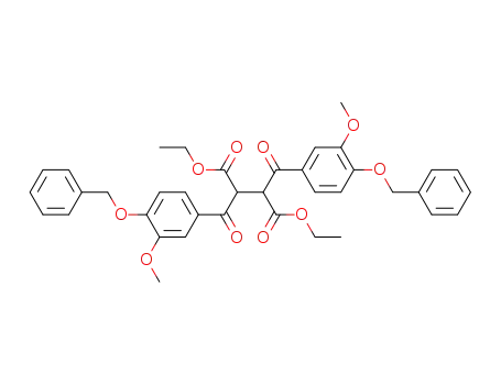diethyl 2,3-bis[4-(benzyloxy)-3-methoxybenzoyl]succinate