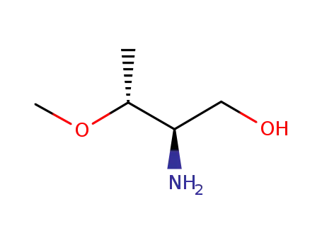 Molecular Structure of 1246891-52-0 ((2R,3R)-2-amino-3-methoxybutan-1-ol)