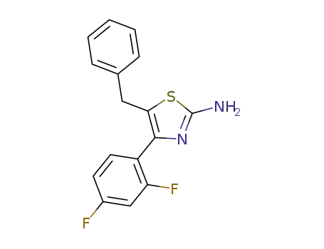 5-benzyl-4-(2,4-difluorophenyl)thiazol-2-amine