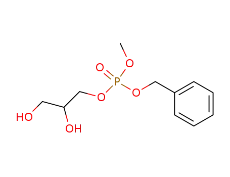 Phosphoric acid benzyl ester 2,3-dihydroxy-propyl ester methyl ester