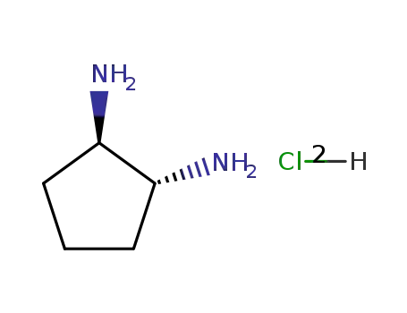 Molecular Structure of 99363-25-4 (TRANS-1,2-CYCLOPENTANEDIAMINE HYDROCHLORIDE)