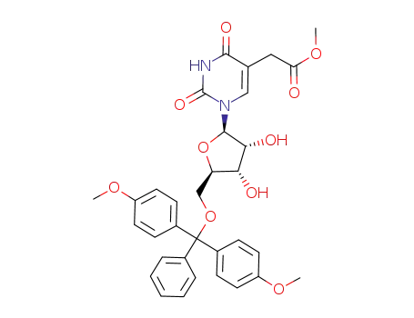 5'-O-(4,4'-dimethoxytrityl)-5-carbomethoxymethyluridine