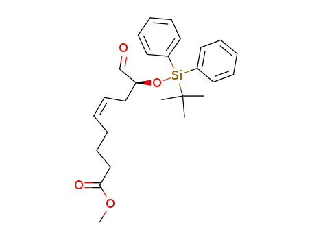 methyl 8(S)-<(tert-butyldiphenylsilyl)oxy>-9-oxo-5(Z)-nonenoate