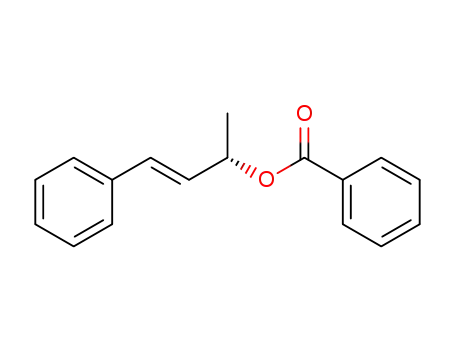 (1S,2E)-benzoic acid 1-methyl-3-phenylallyl ester
