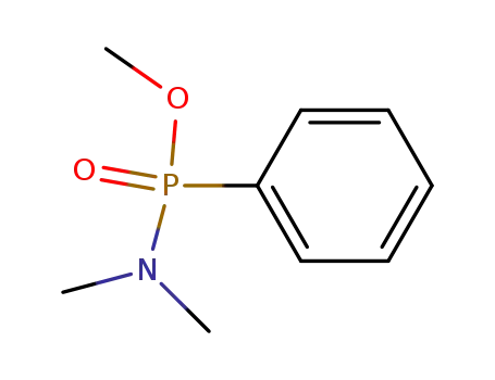 Phosphonamidic acid, N,N-dimethyl-P-phenyl-, methyl ester