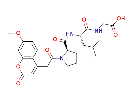 Molecular Structure of 140430-56-4 (MOCAC-PRO-LEU-GLY)