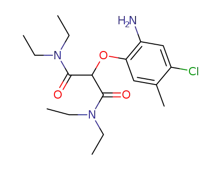 2-(2-ammino-4-cloro-5-metilfenossi)-N,N,N',N'-tetraetilmalonammide