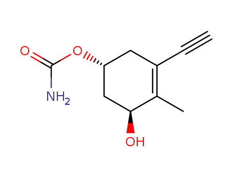 Carbamic acid (1R,5S)-3-ethynyl-5-hydroxy-4-methyl-cyclohex-3-enyl ester