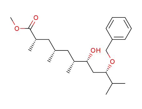 (2S,4S,6R,7R,9S)-9-Benzyloxy-7-hydroxy-2,4,6,10-tetramethyl-undecanoic acid methyl ester