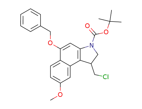 5-(benzyloxy)-3-(tert-butyloxycarbonyl)-1-(chloromethyl)-8-methoxy-1,2-dihydro-3H-benz<e>indole