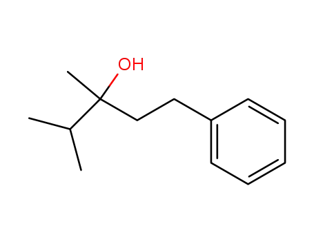 Molecular Structure of 36748-52-4 ((+/-)-3,4-dimethyl-1-phenylpentan-3-ol)