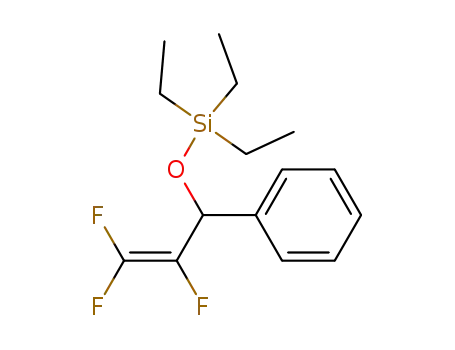 3-triethylsiloxy-1,1,2-trifluoro-3-phenylpropene