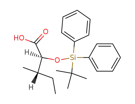 (2S,3S)-2-(tert-butyldiphenylsilyl)oxy-3-methylpentanoic acid
