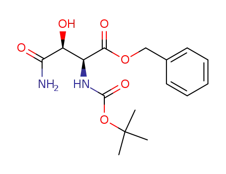 L-threo-BocNH-β-OH-Asn-OBn