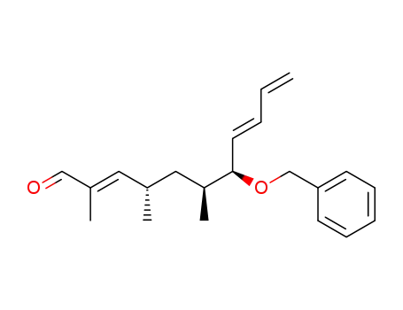 (2E,8E)-(4S,6S,7S)-2,4,6-trimethyl-7-(benzyloxy)-2,8,10-undecatrienal