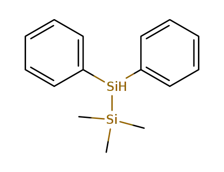 Molecular Structure of 4099-00-7 (Disilane, 1,1,1-trimethyl-2,2-diphenyl-)