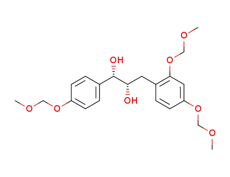 (1S,2S)-syn-1-(4'-O-methoxymethylphenyl)-3-(2'',4''-di-O-methoxymethylphenyl)-propane-1,2-diol