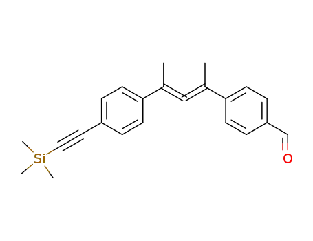 4-[1-methyl-3-(4-trimethylsilanylethynyl-phenyl)-buta-1,2-dienyl]-benzaldehyde