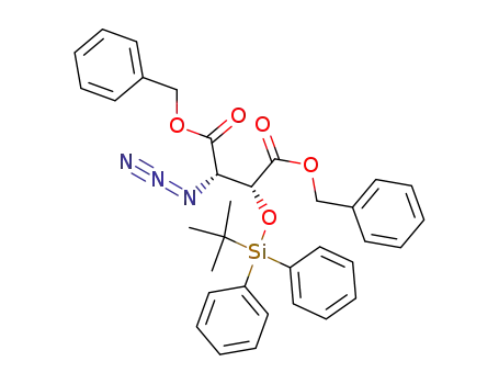 (2S,3R)-Dibenzyl 2-Azido-3-<(tert-butyldiphenylsilyl)oxy>succinate