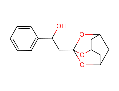 Molecular Structure of 157371-82-9 ((2,4,10-trioxaadamantylmethyl)phenylcarbinol)