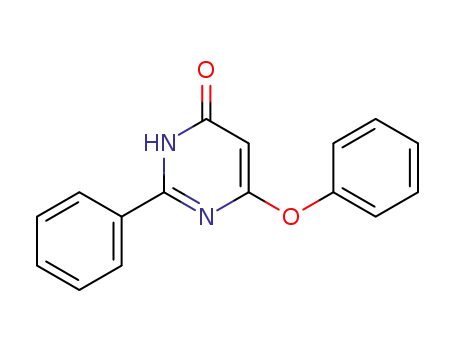 4(1H)-Pyrimidinone, 6-phenoxy-2-phenyl-