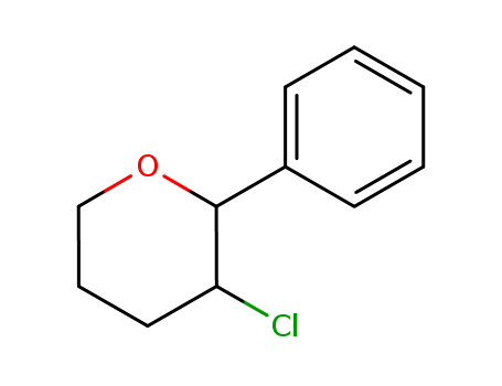 3-chloro-2-phenyltetrahydro-2H-pyran