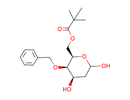 4-O-benzyl-2-deoxy-6-O-pivaloyl-α,β-D-galactopyranose