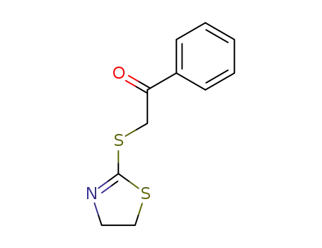 2-(4,5-Dihydro-1,3-thiazol-2-ylsulfanyl)-1-phenylethanone