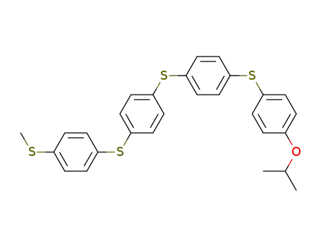 C<sub>28</sub>H<sub>26</sub>OS<sub>4</sub>